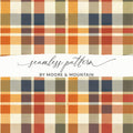 Colorful Plaid Seamless Pattern by Moore & Mountain