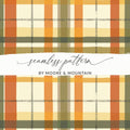 Autumn Plaid Seamless Pattern by Moore & Mountain Design