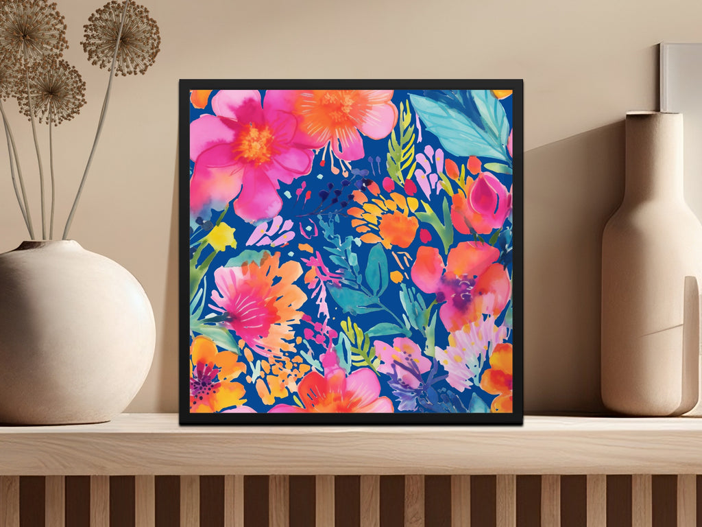 Vibrant Floral Wall Art Perfect for Home Decor