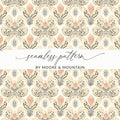 Intricate Floral Seamless Pattern by Moore & Mountain