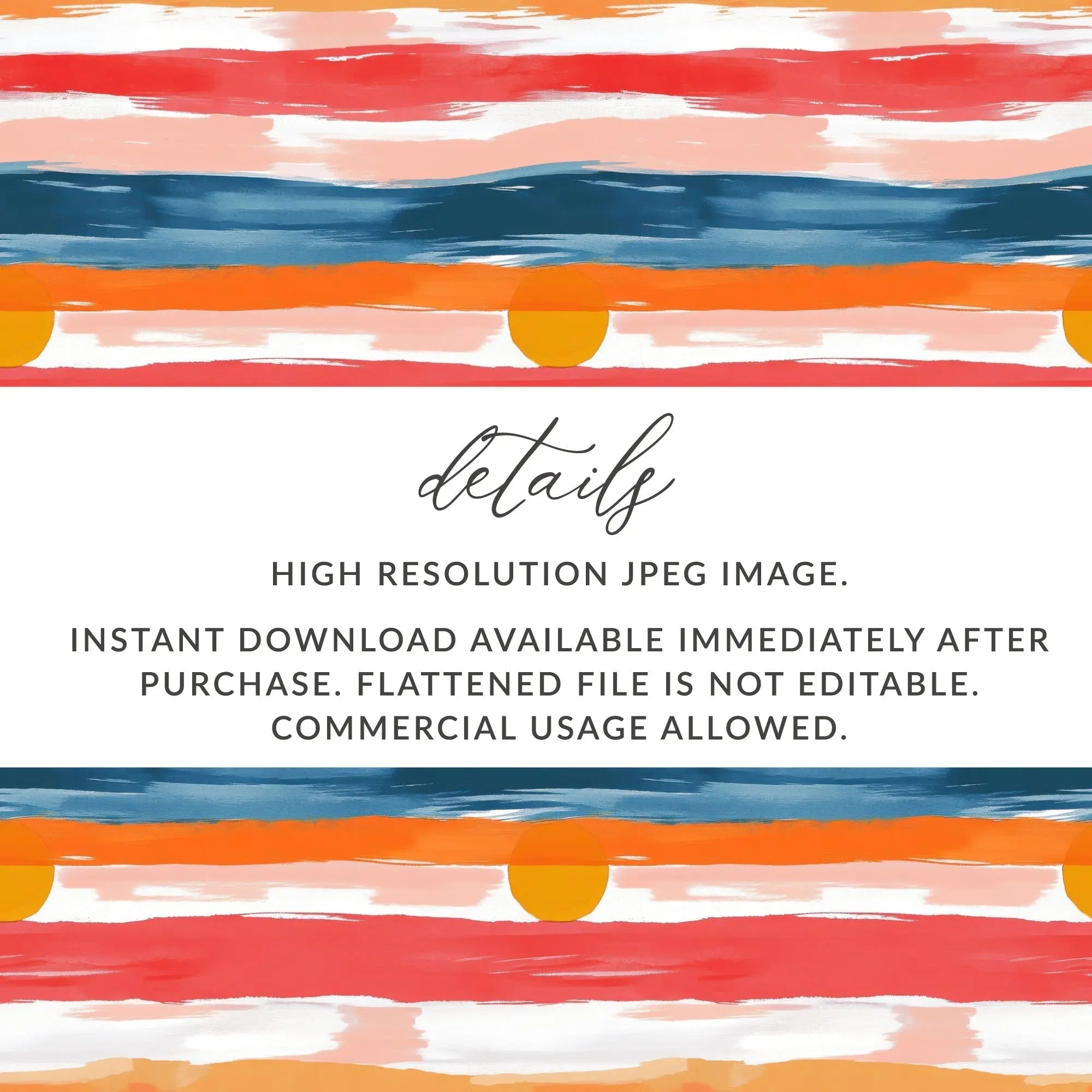 Abstract Digital Paper, Sunset Brush Stroke Pattern, Seamless JPEG Files, Digital Backgrounds, Scrapbooking Paper, Printable Art - Moore and Mountain