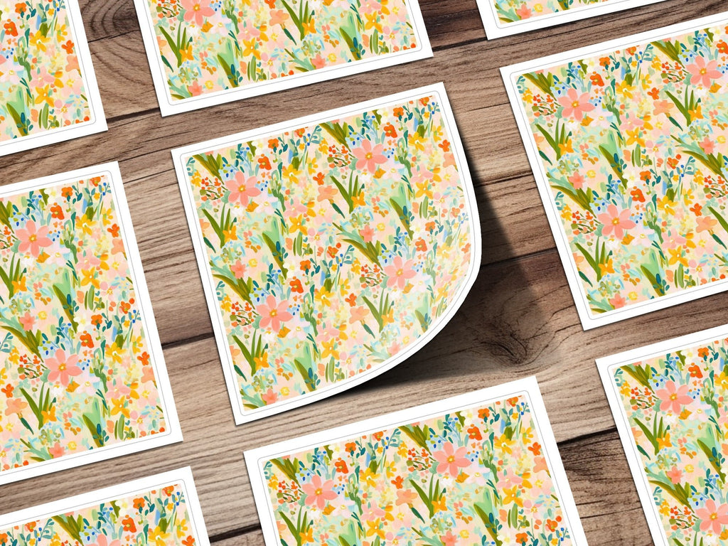Abstract Floral Fiesta Seamless Pattern a Versatile Artistic Design - Moore and Mountain