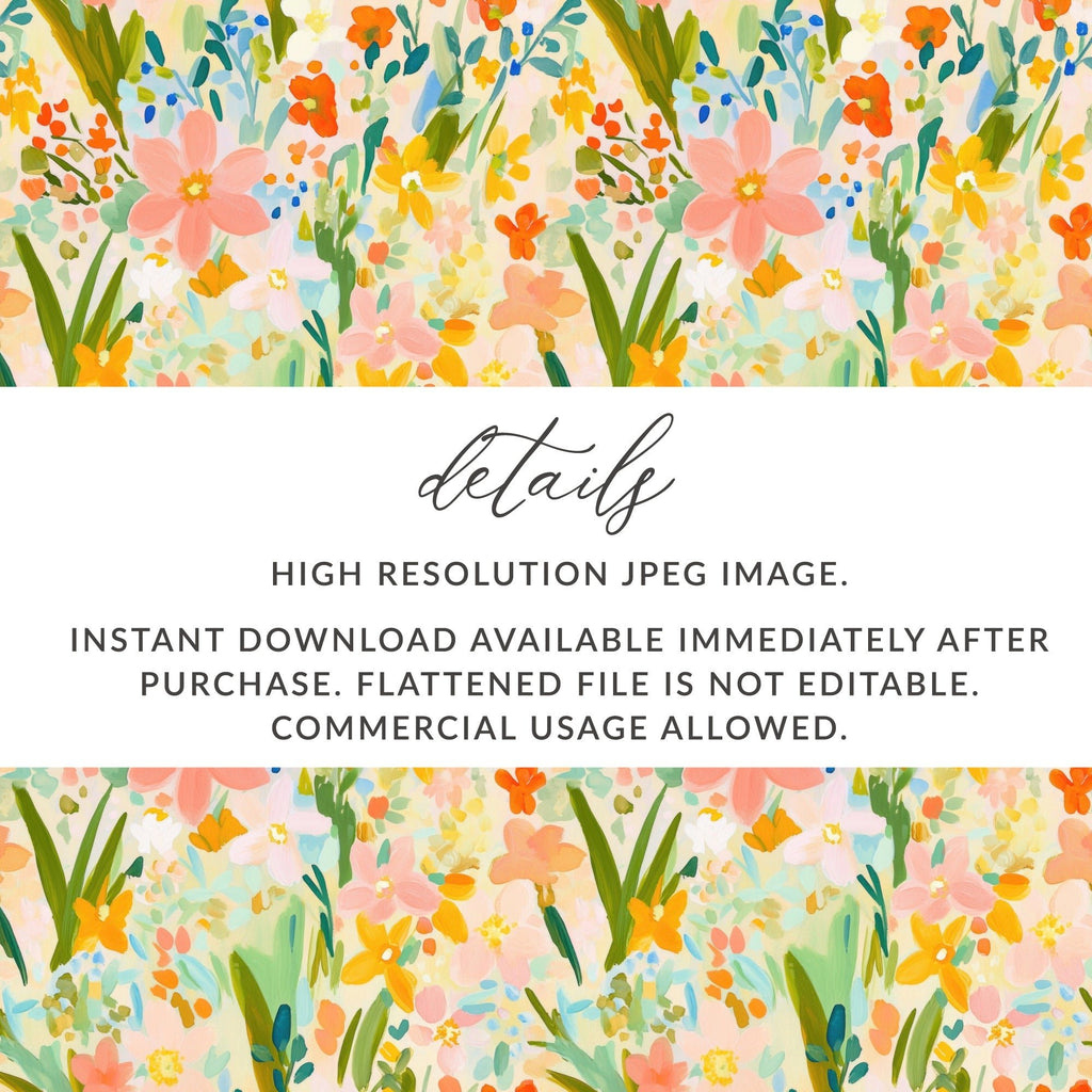 Abstract Floral Fiesta Seamless Pattern a Versatile Artistic Design - Moore and Mountain