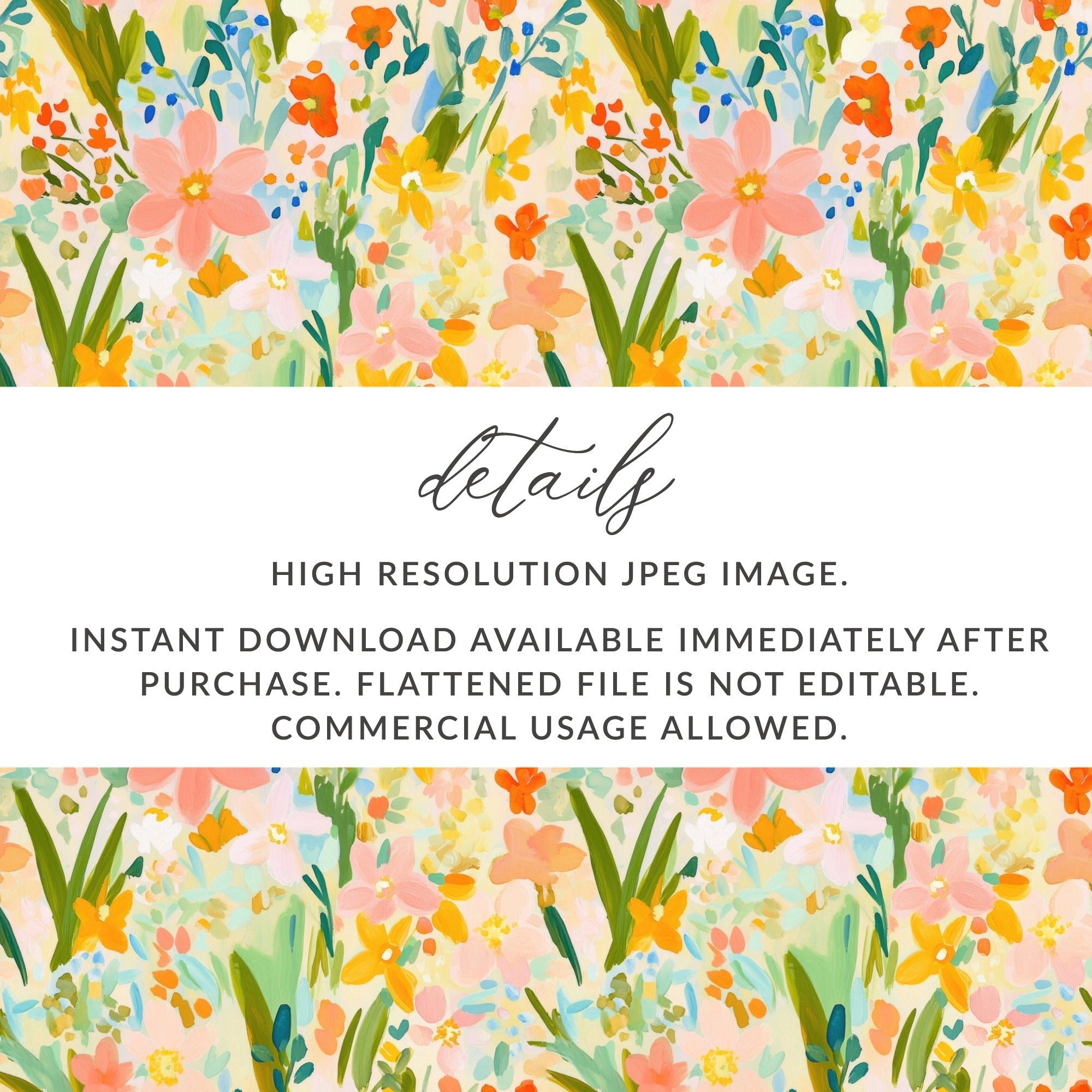 Abstract Floral Fiesta Seamless Pattern a Versatile Artistic Design - Moore and Mountain