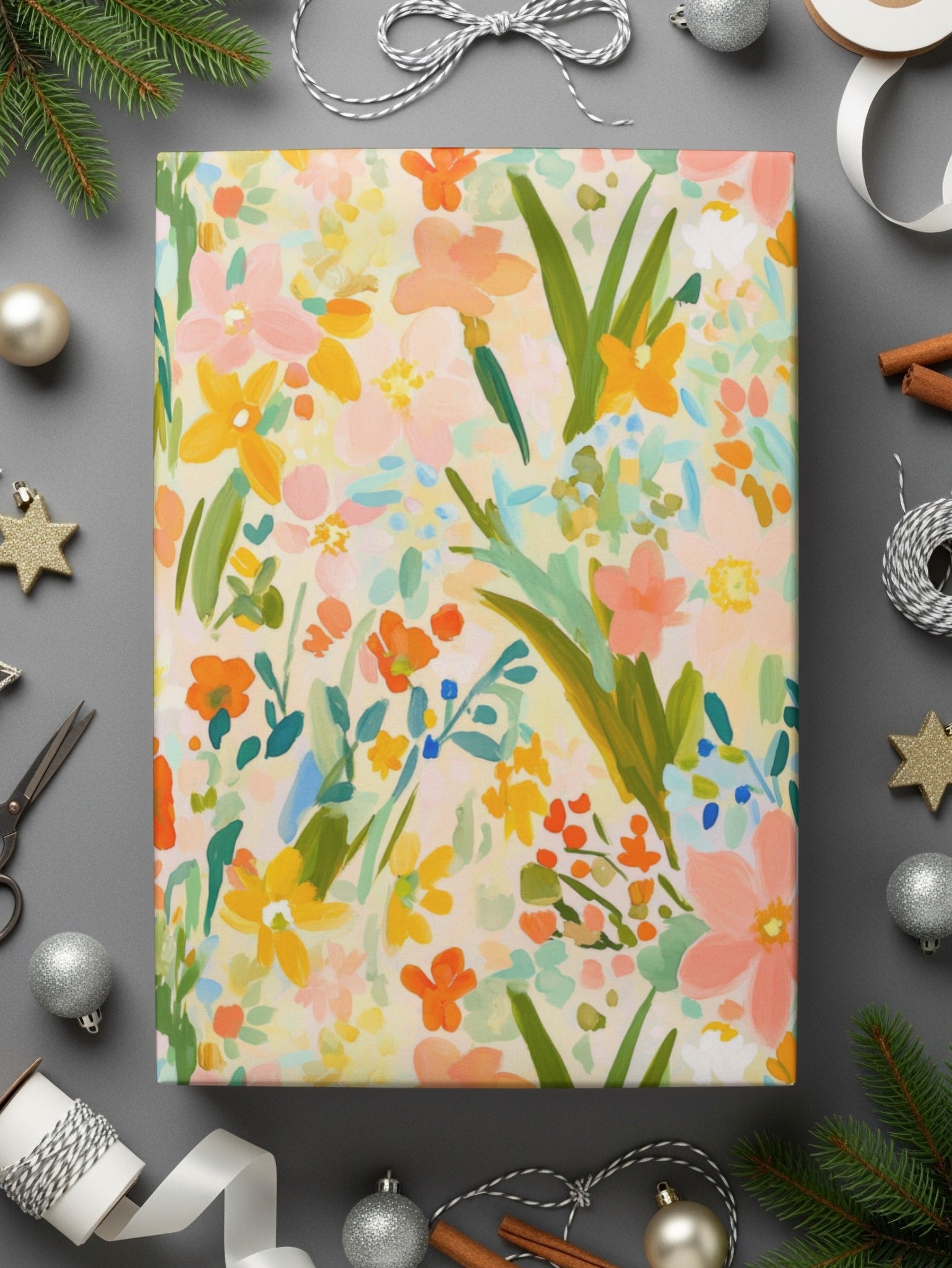 Abstract Floral Fiesta Seamless Pattern a Versatile Artistic Design - Moore and Mountain