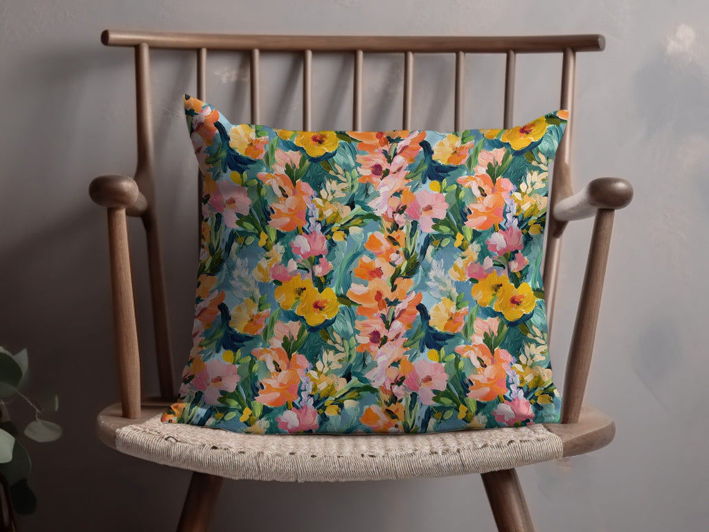 Abstract Painted Floral Spring Delightful Colors - Moore and Mountain