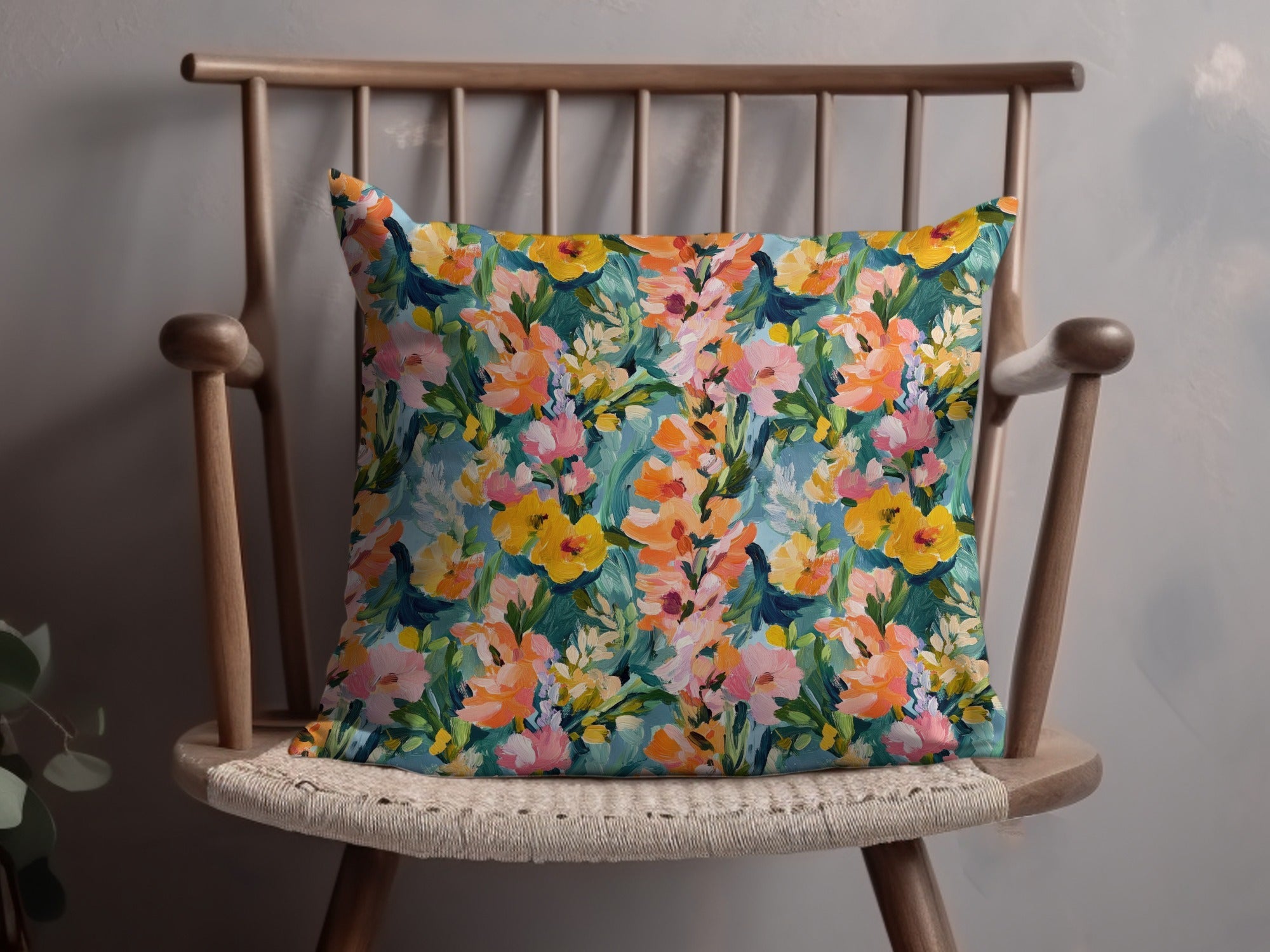 Abstract Painted Floral Spring Delightful Colors - Moore and Mountain