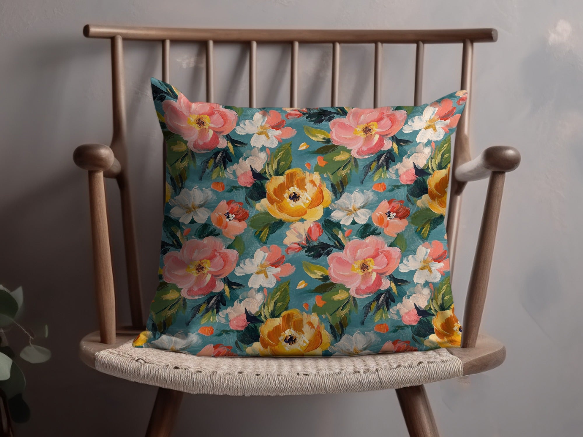 Abstract Painted Floral Spring Pattern for Your Project Digital - Moore and Mountain