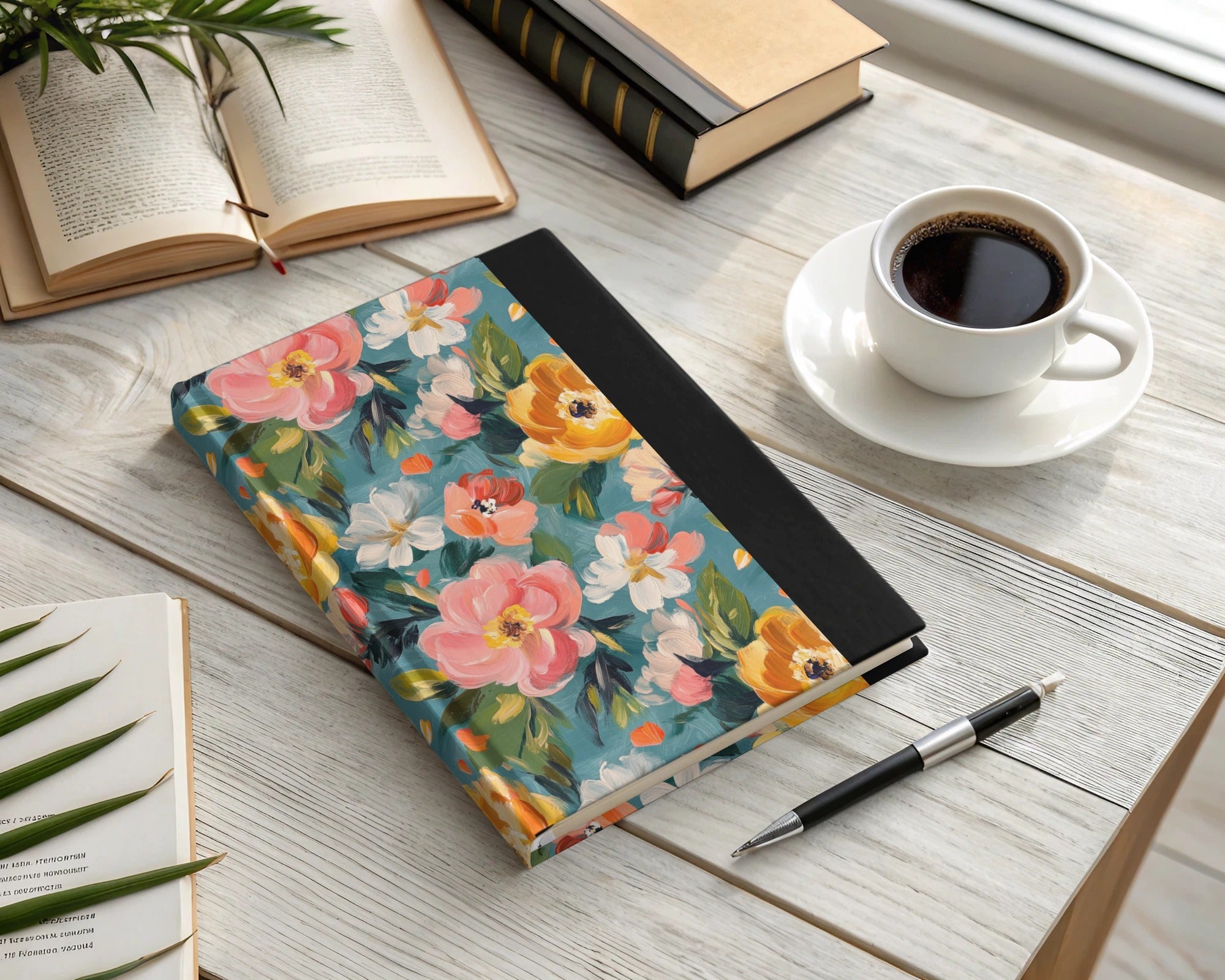 Abstract Painted Floral Spring Pattern for Your Project Digital - Moore and Mountain