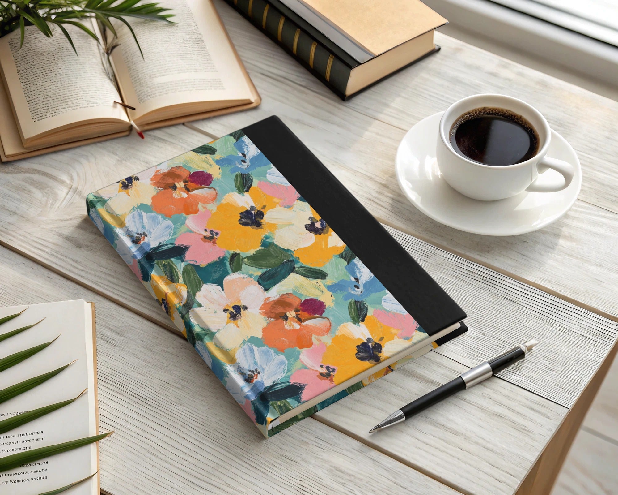 Abstract Painted Spring Floral Bloom Seamless Design - Moore and Mountain