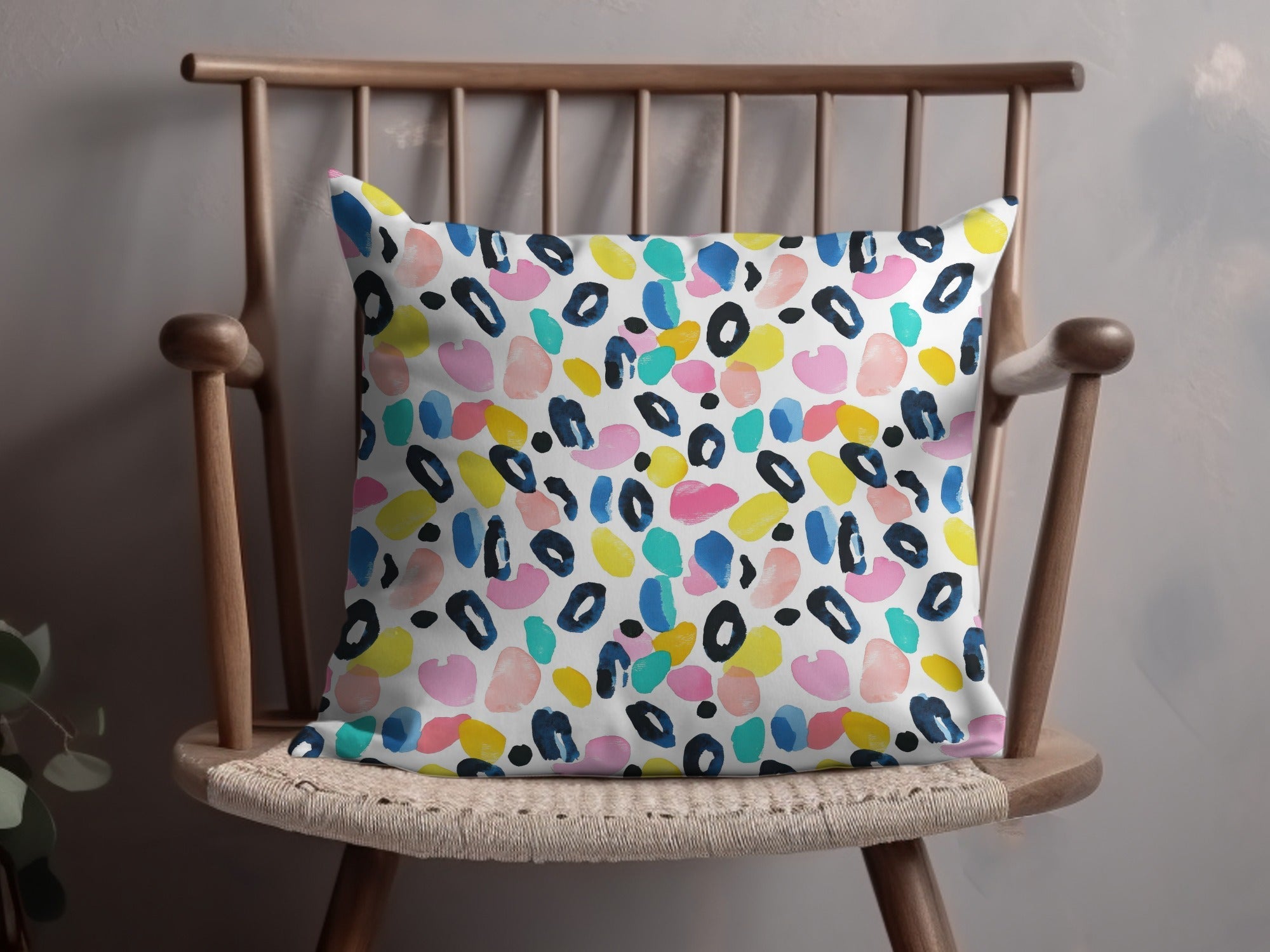 Abstract Patterned Seamless Design With Colorful Shapes Digital - Moore and Mountain