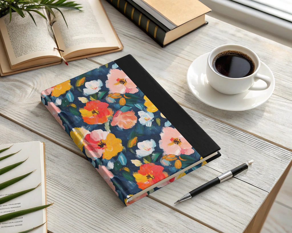 Acrylic Floral Spring Bloom Impressionist Style Digital - Moore and Mountain