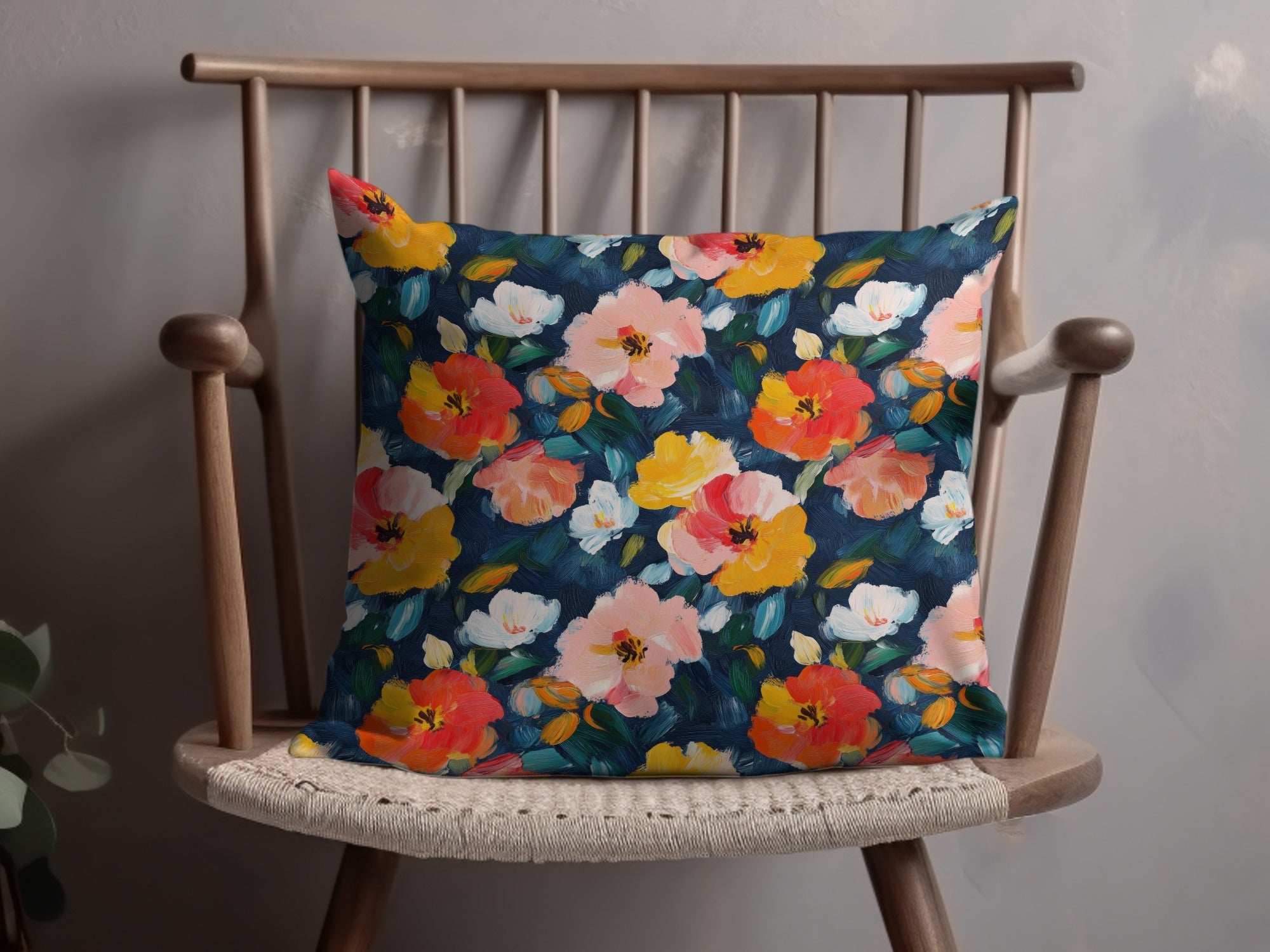 Acrylic Floral Spring Bloom Impressionist Style Digital - Moore and Mountain