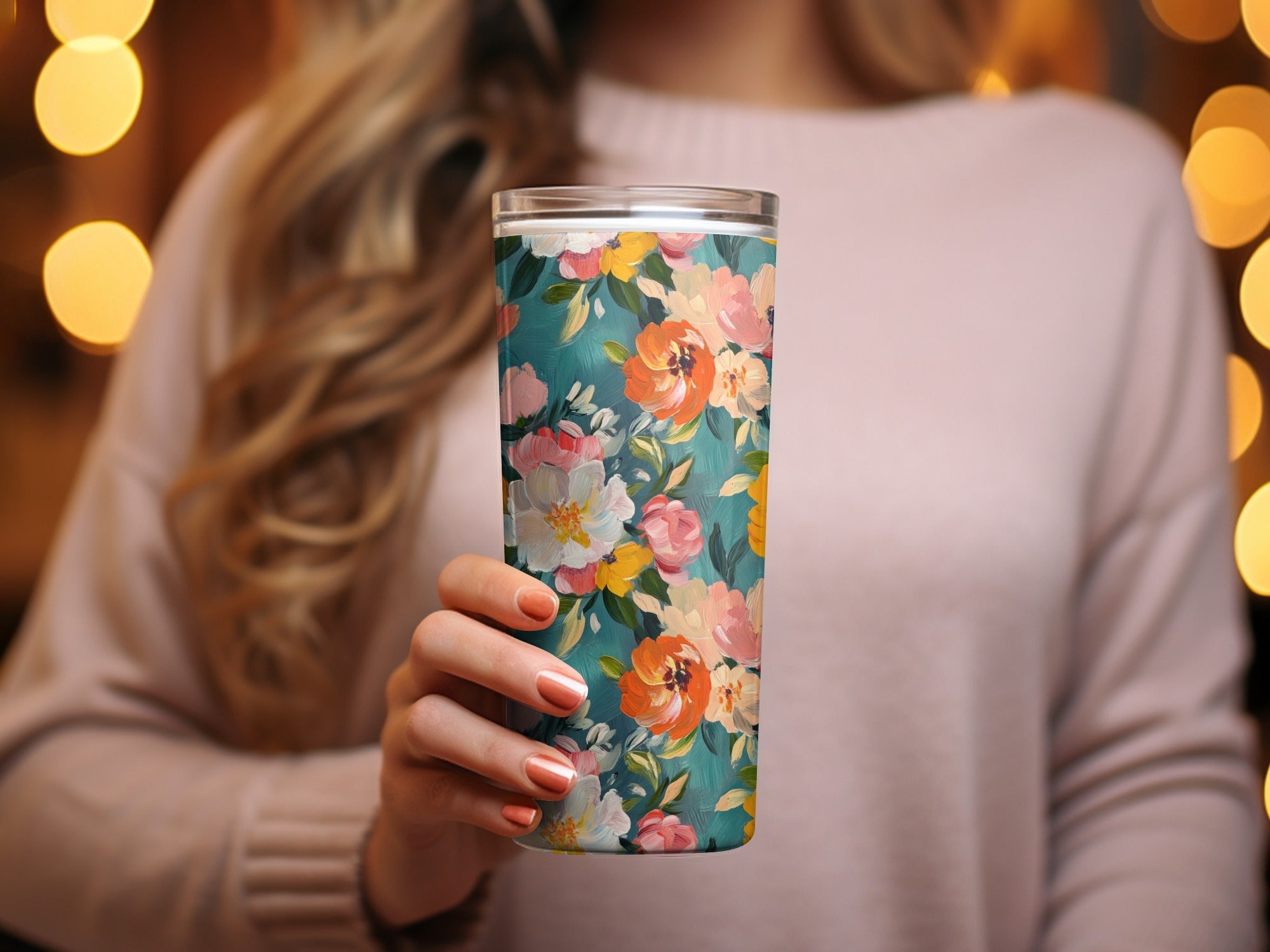 Acrylic Floral Spring Flower Art Seamless Texture - Moore and Mountain