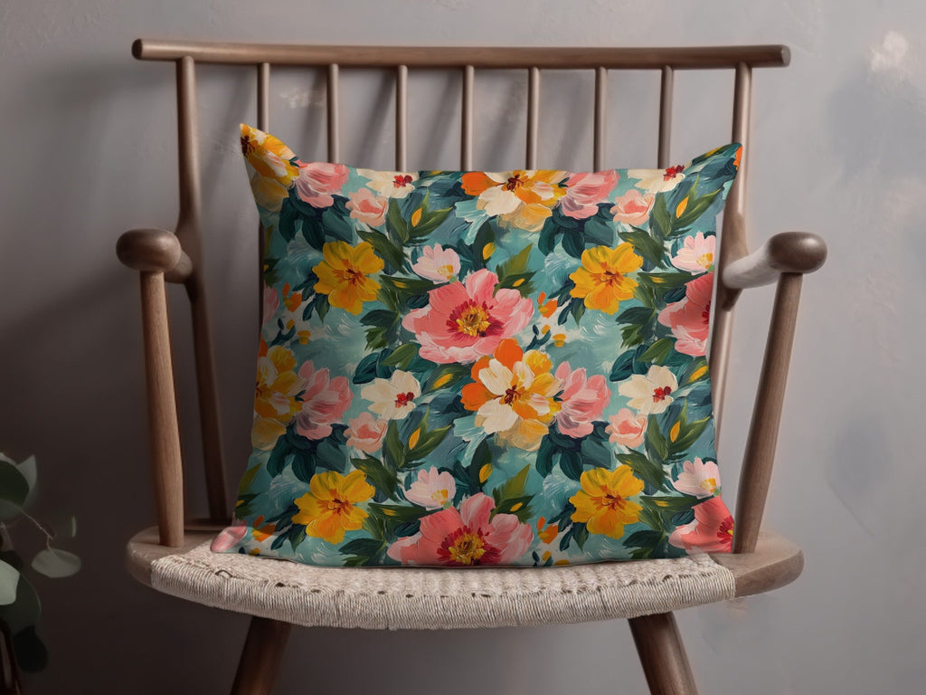 Acrylic Floral Spring Flowers Garden Digital Download - Moore and Mountain