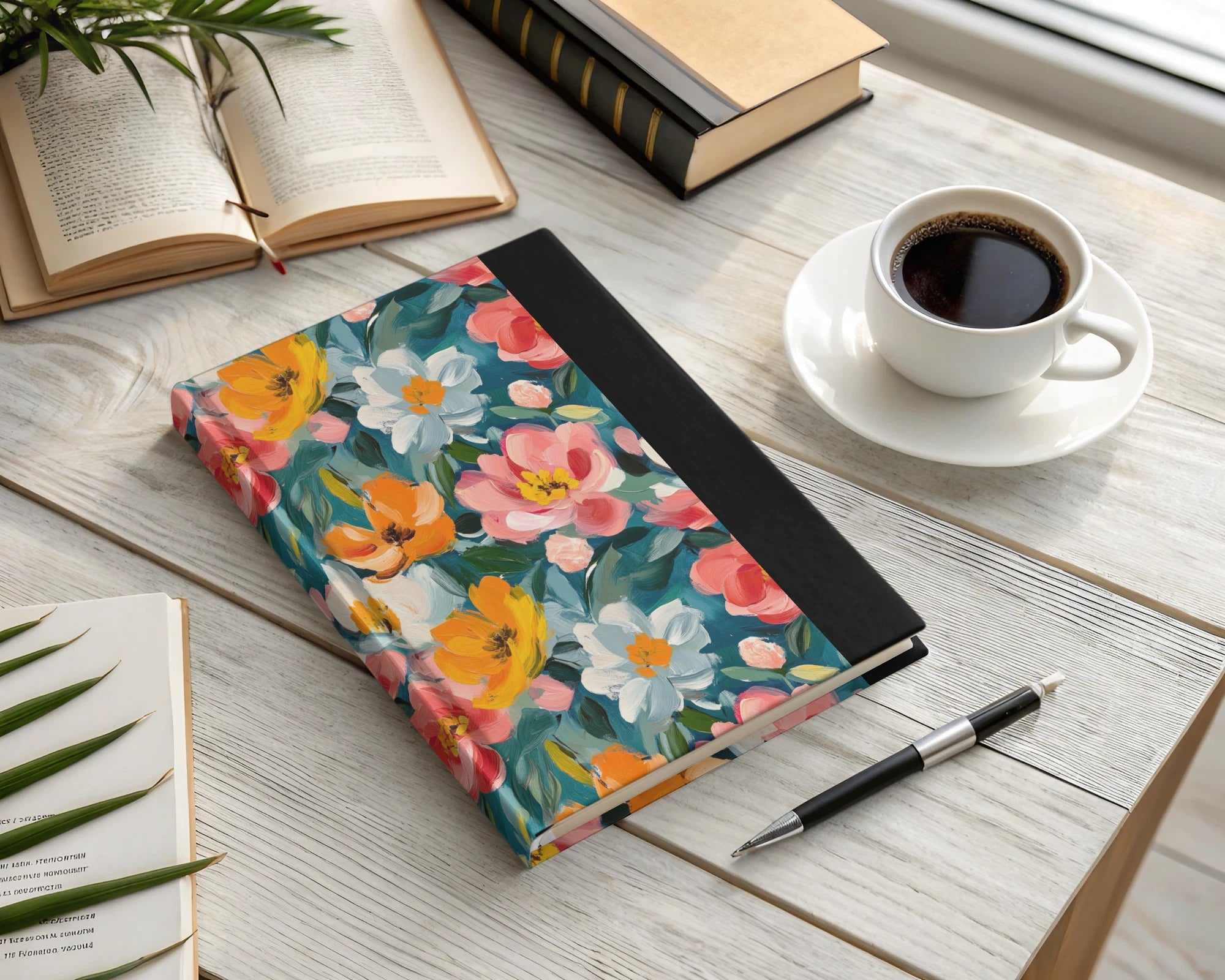 Acrylic Floral with Spring Colors Painting Digital - Moore and Mountain