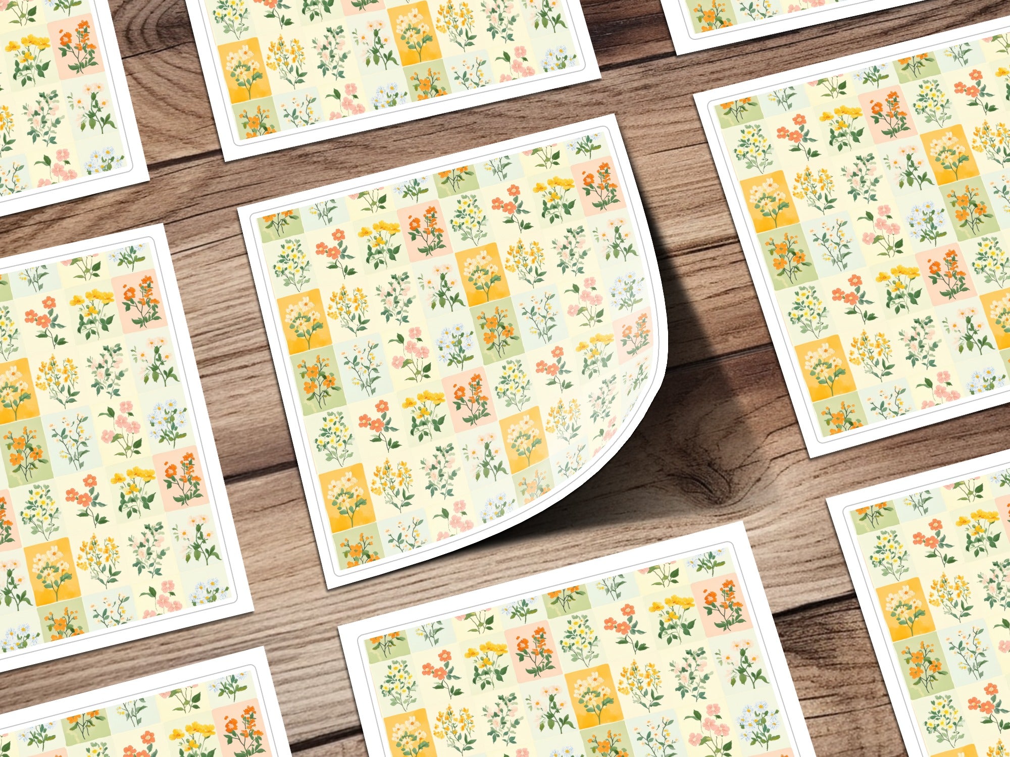 Vintage Floral Botanical Pattern Illustration product