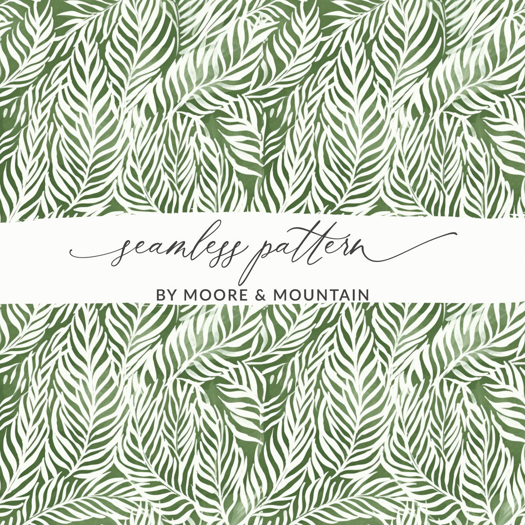 Seamless Pattern by Moore & Mountain Green Design