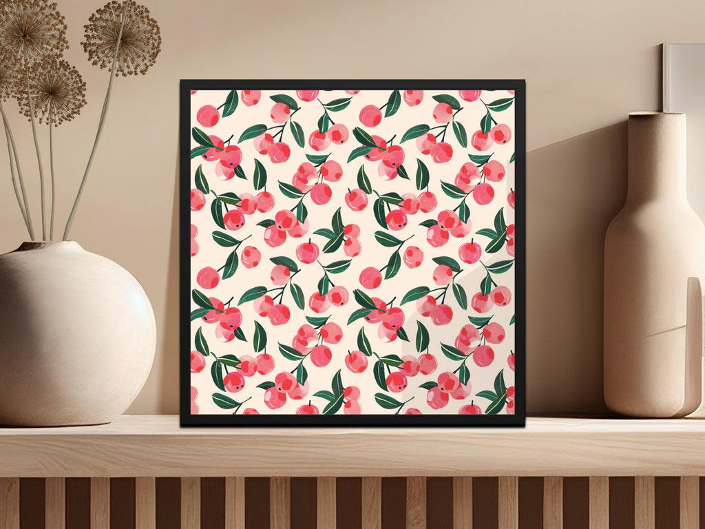 Cherry Blossom Themed Artwork for Home Decor