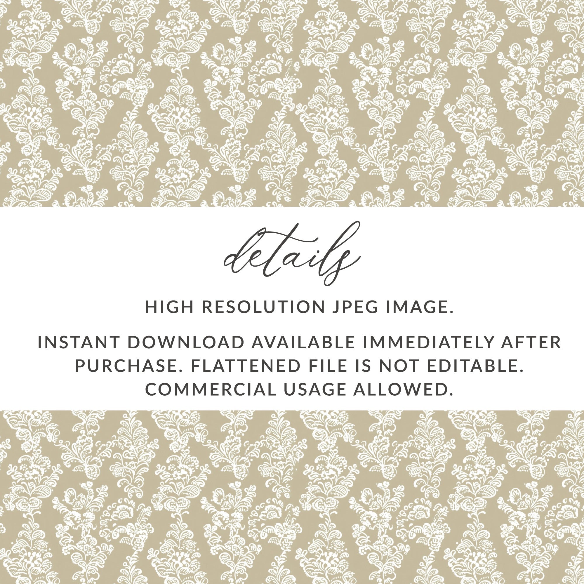 High Resolution Instant Download JPEG Image