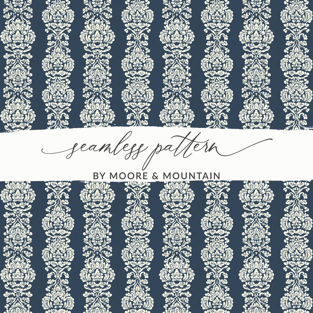 Elegant Seamless Pattern by Moore & Mountain Design