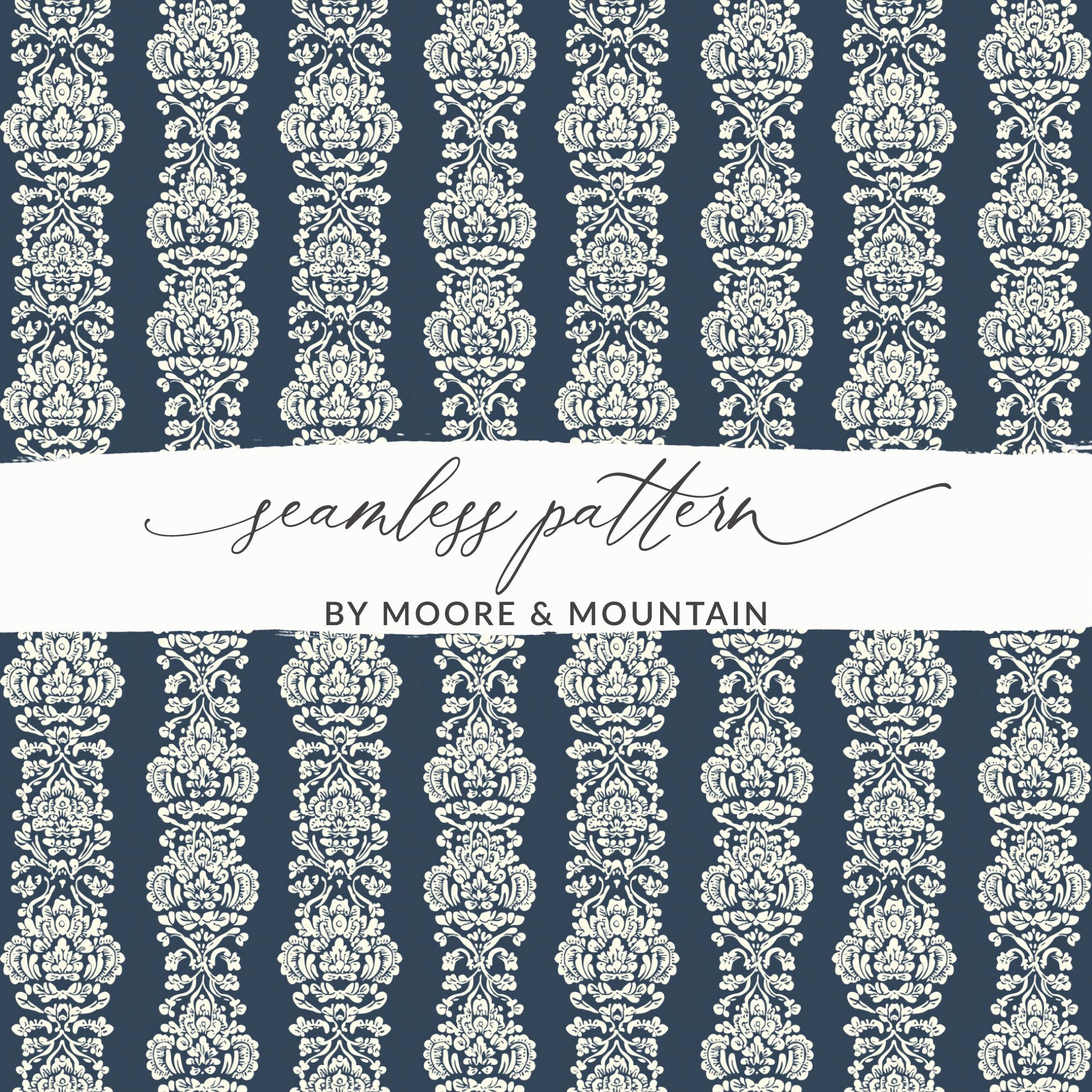 Elegant Seamless Pattern by Moore & Mountain Design