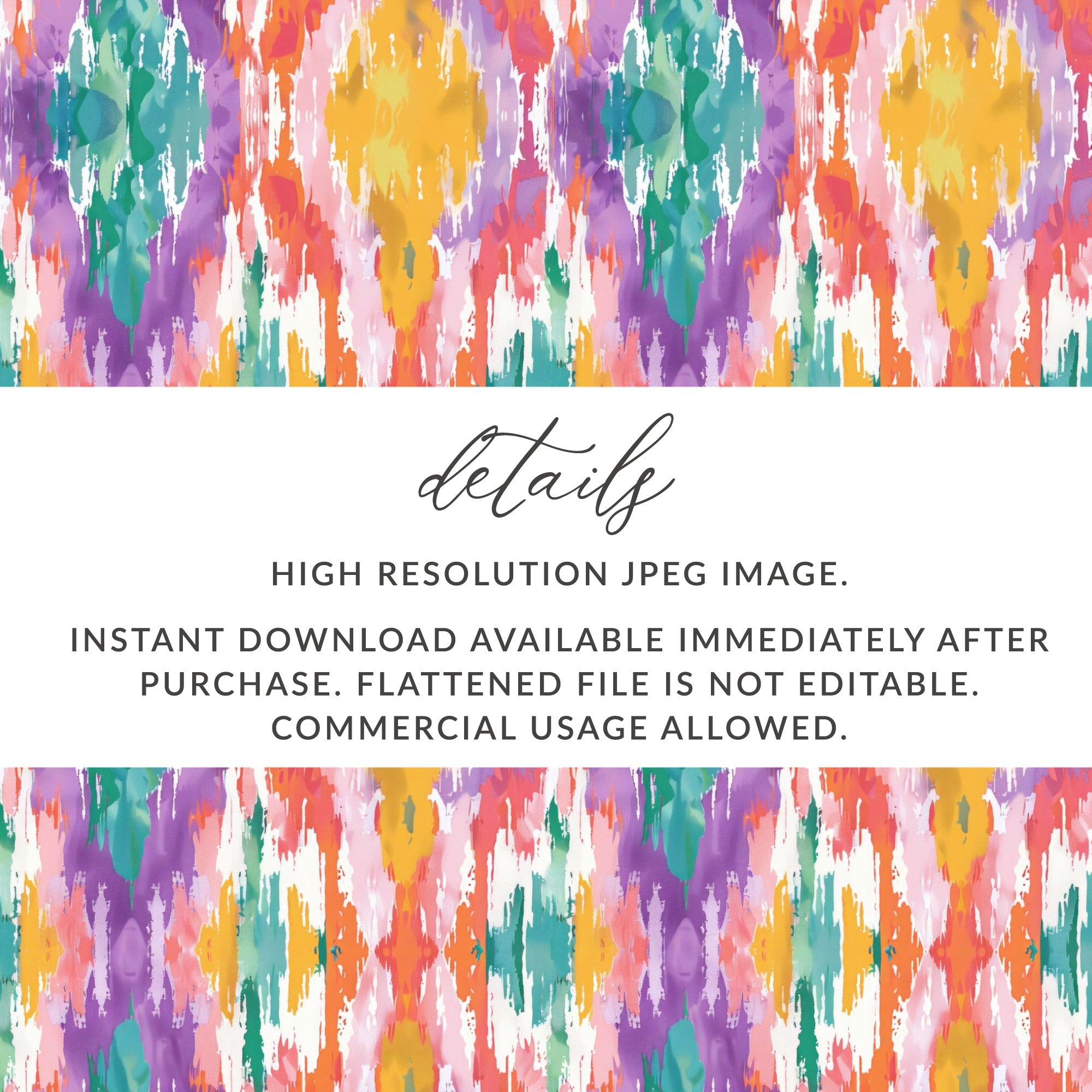 Vibrant Abstract Pattern High Resolution Digital Download