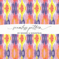 Vibrant Abstract Seamless Pattern by Moore & Mountain Design