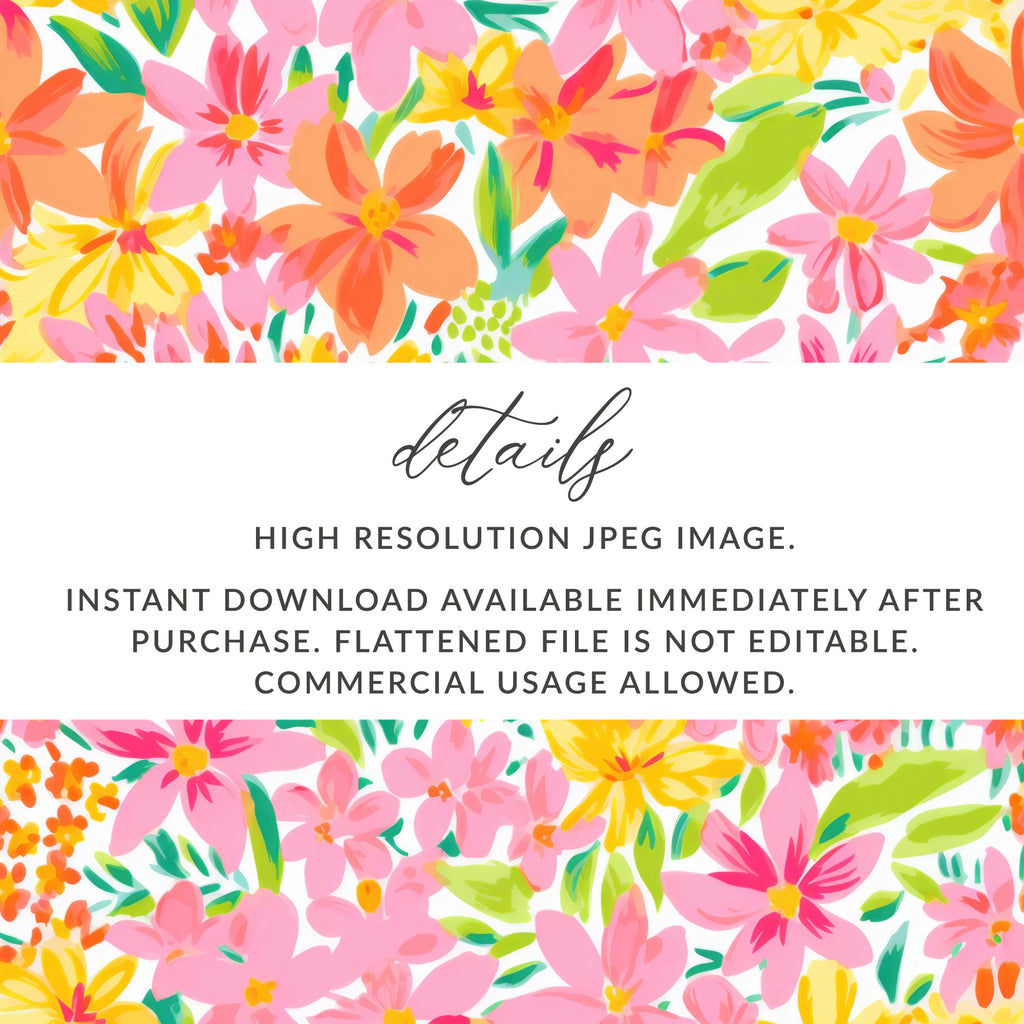 Colorful Floral High Resolution JPEG Image Download