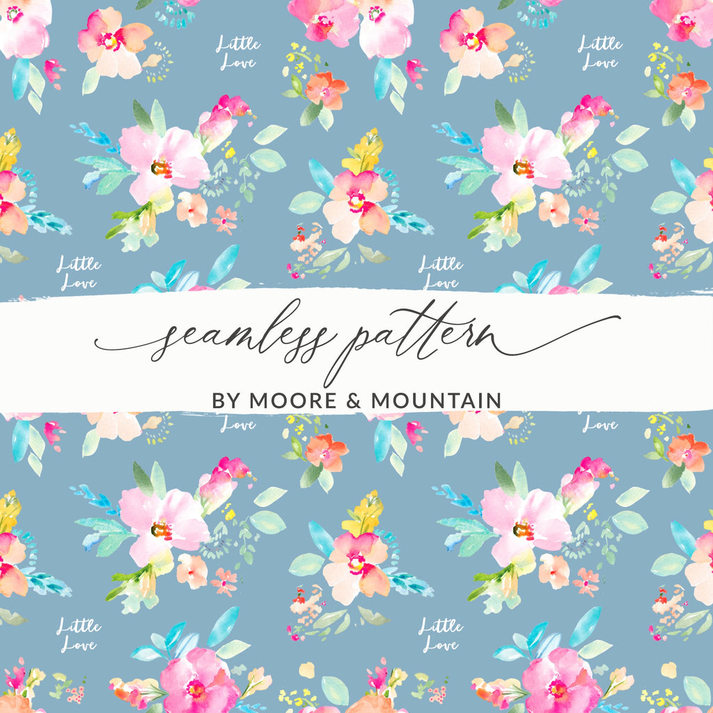 Beautiful Floral Seamless Pattern by Moore & Mountain