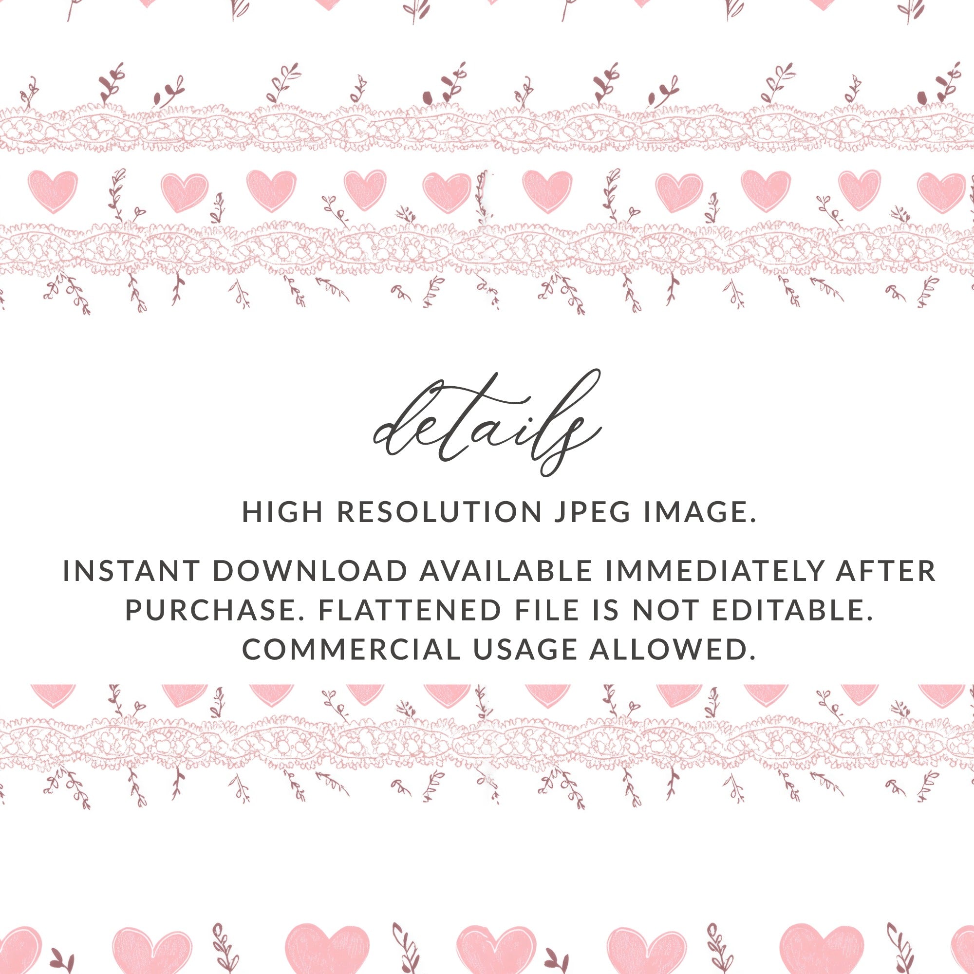 High Resolution JPEG Image Instant Download Product