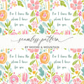 Colorful Inspirational Quote Seamless Pattern Design
