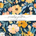 Floral Seamless Pattern by Moore & Mountain Design