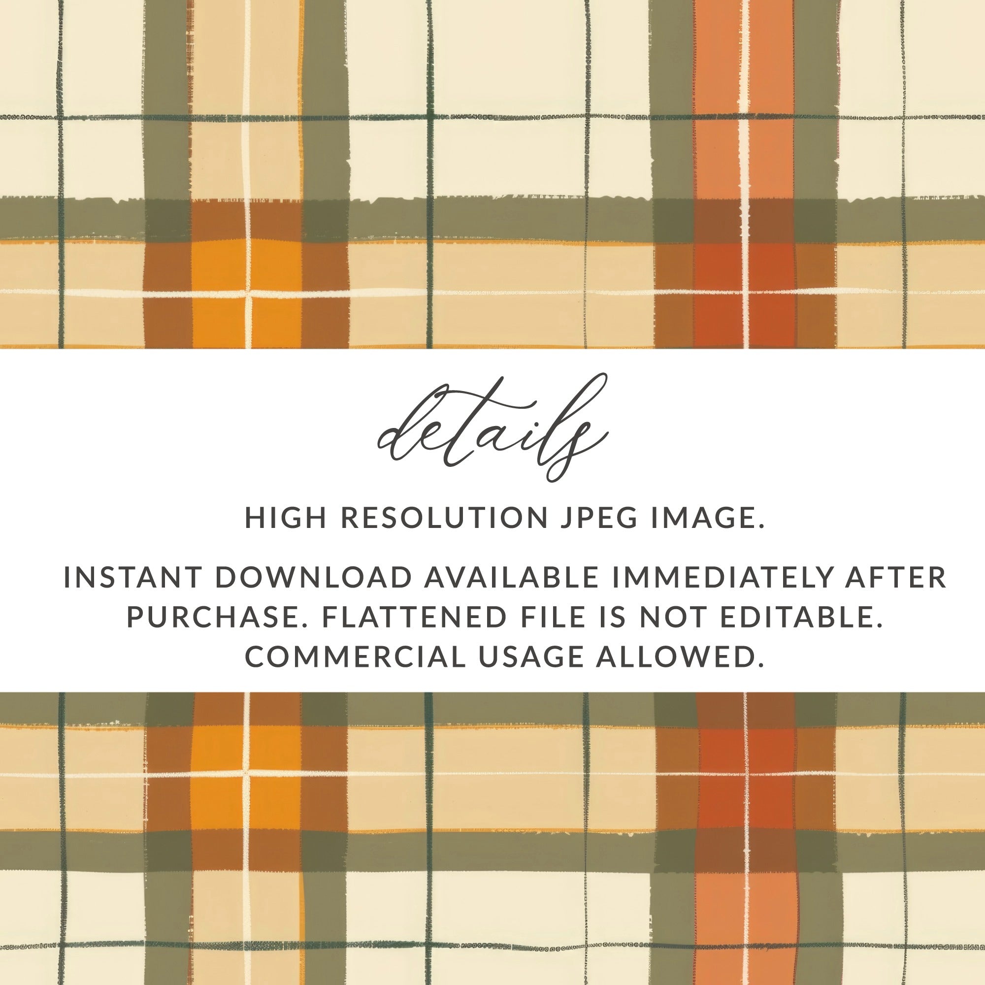 Autumn Plaid Pattern High Resolution JPEG Image Download