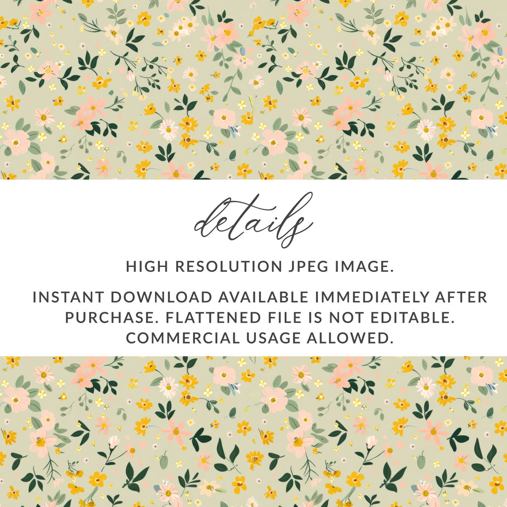 Beautiful Floral Pattern High Resolution JPEG Image