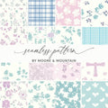 Seamless Floral and Plaid Digital Download Patterns