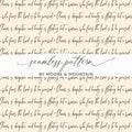 Charm is Deceptive Beauty is Fleeting Seamless Pattern