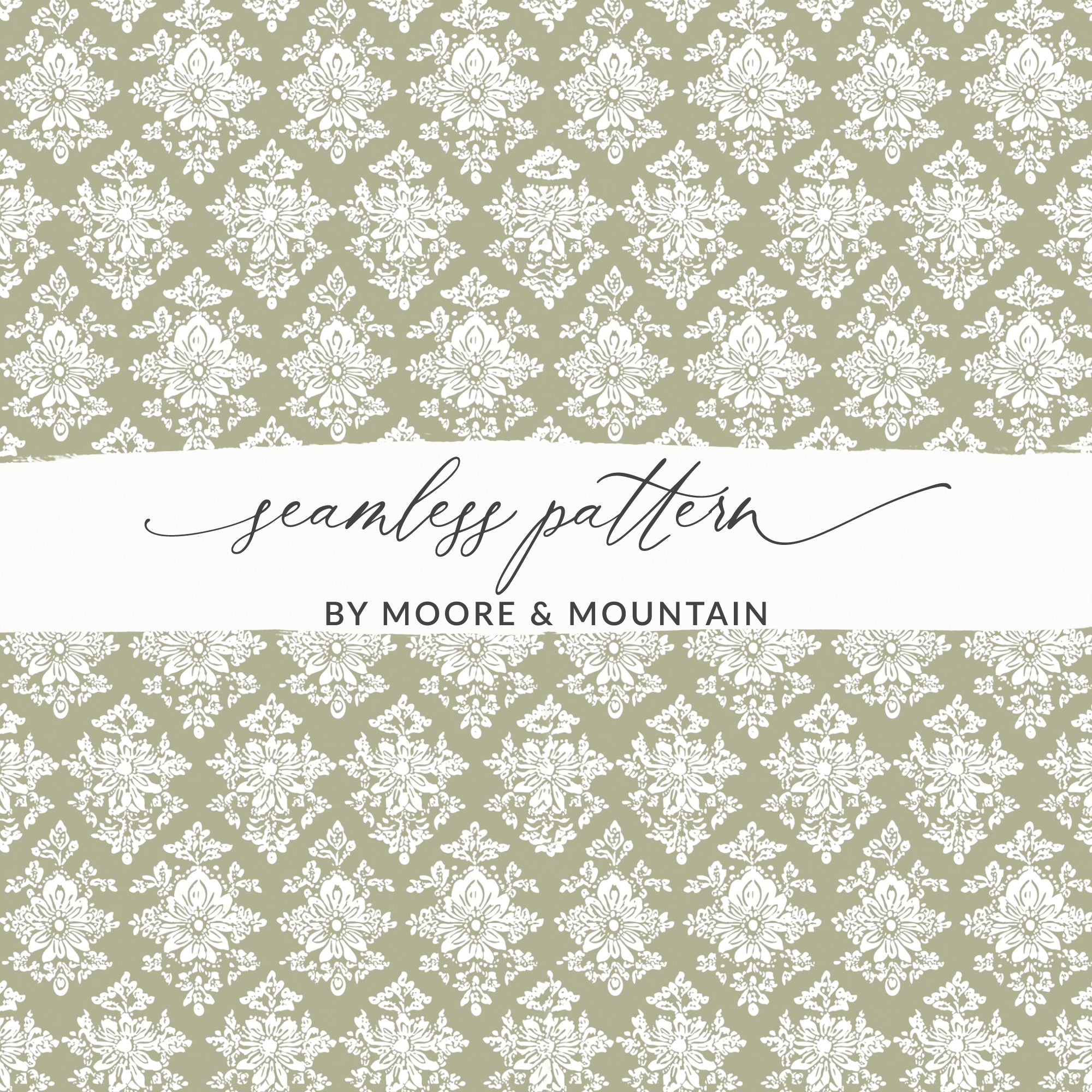 Elegant Seamless Pattern by Moore & Mountain Design