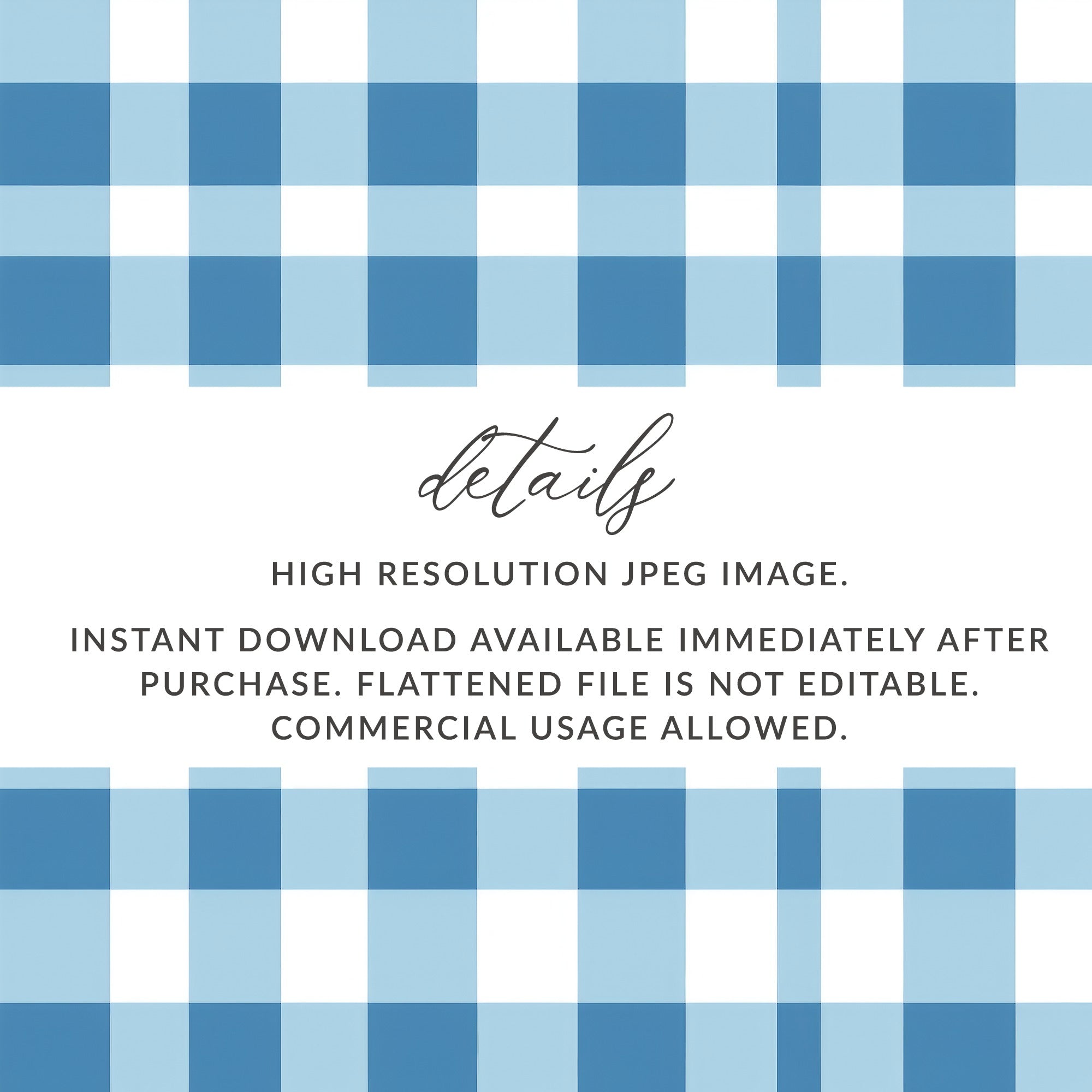 Blue and White Plaid High Resolution JPEG Image Download