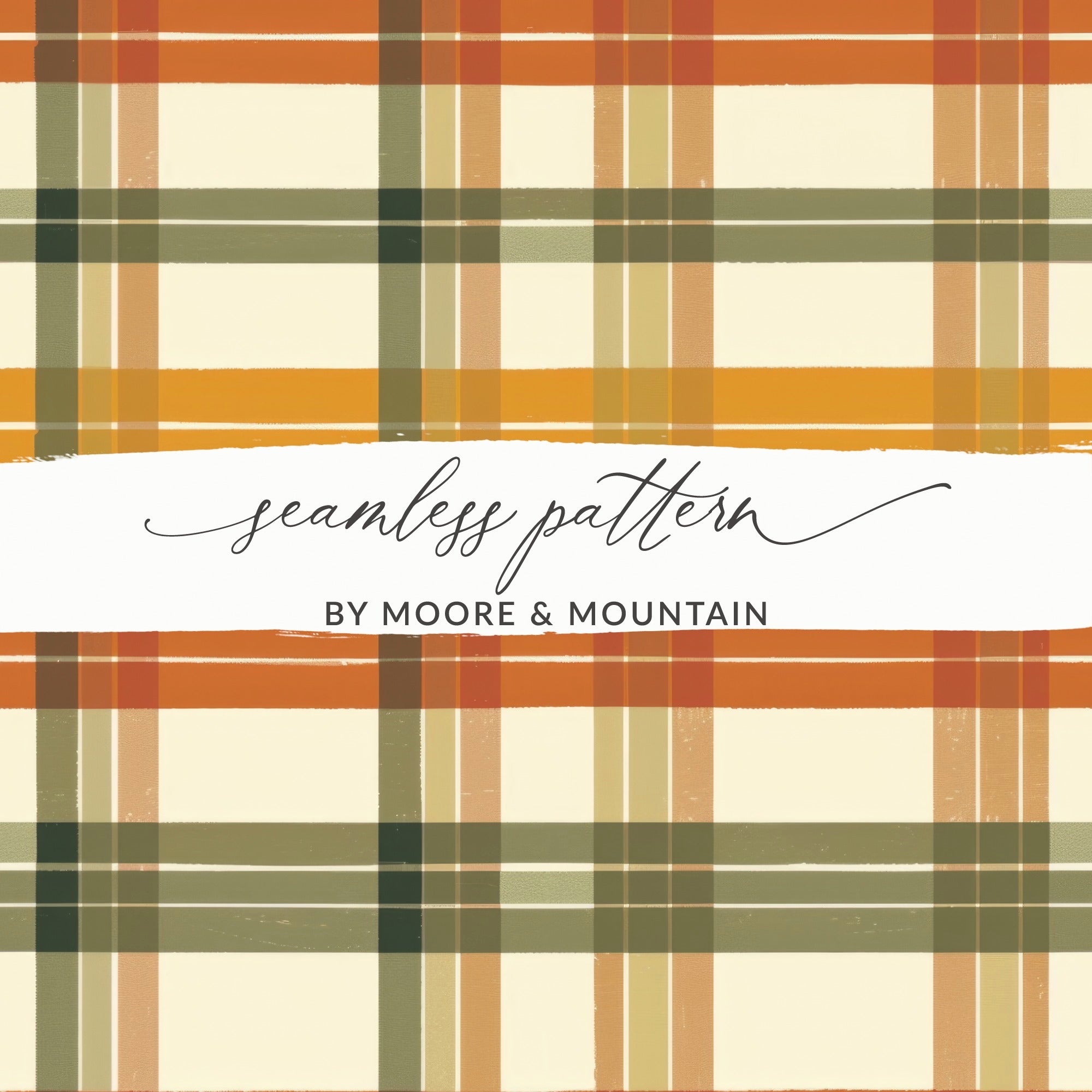 Autumn Tartan Plaid Seamless Pattern Downloadable Design