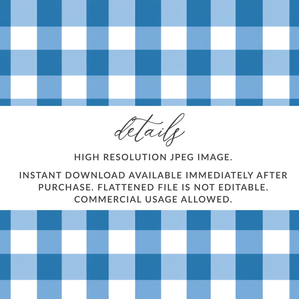 High Resolution Blue Gingham Pattern JPEG Image Download
