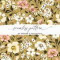 Elegant Floral Seamless Pattern by Moore & Mountain