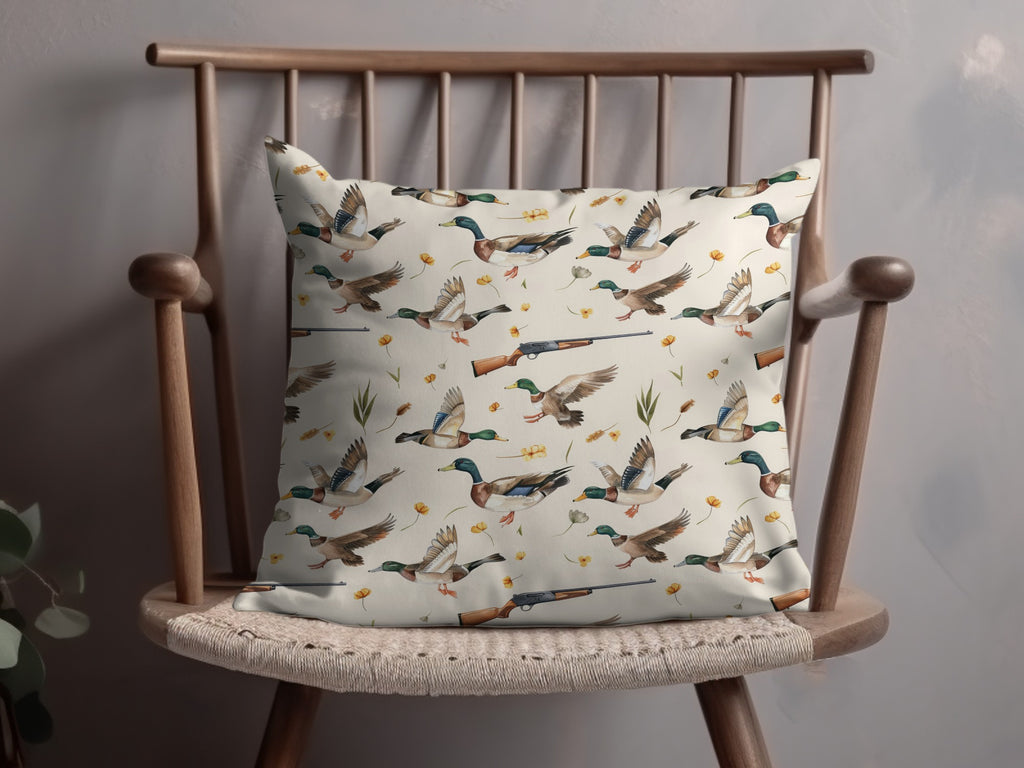Duck Themed Decorative Cushion for Cozy Home Decor