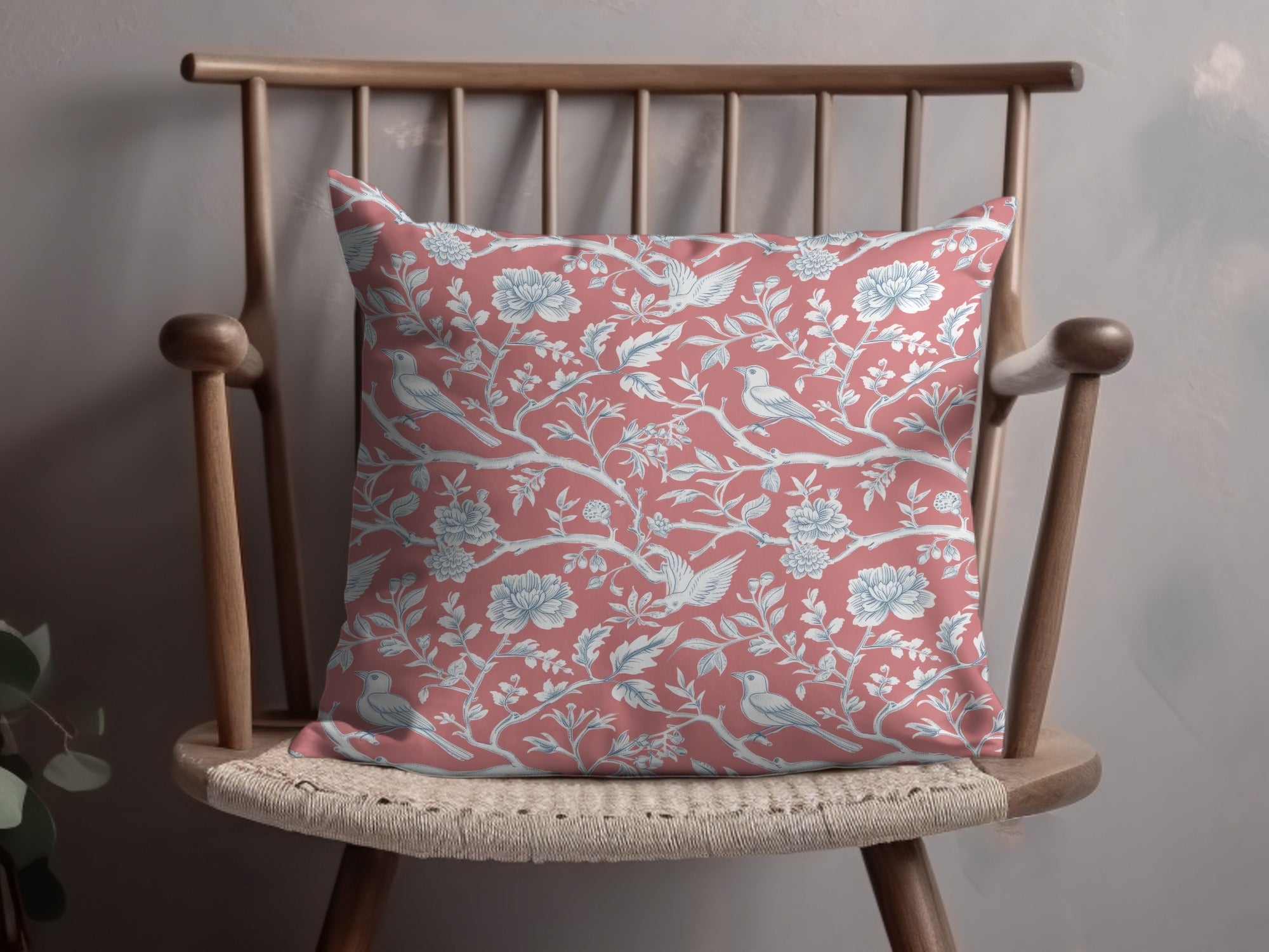 Bird and Floral Digital Seamless Pattern, Repeating Pattern Design, Textile Design, Scrapbooking, Wallpaper, Digital Paper - Moore and Mountain