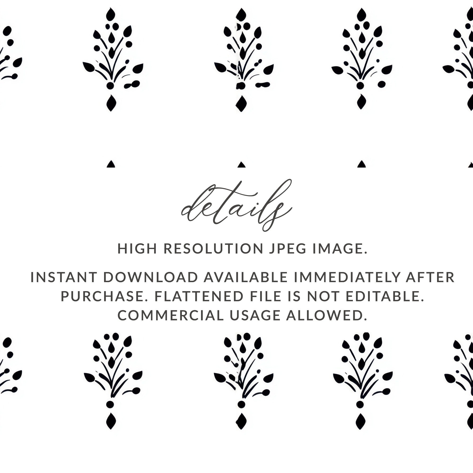 Black and White Abstract Doodle Digital Art Print, Geometric Pattern, Minimalist Design, Modern Home Decor, Printable Wall Art - Moore and Mountain