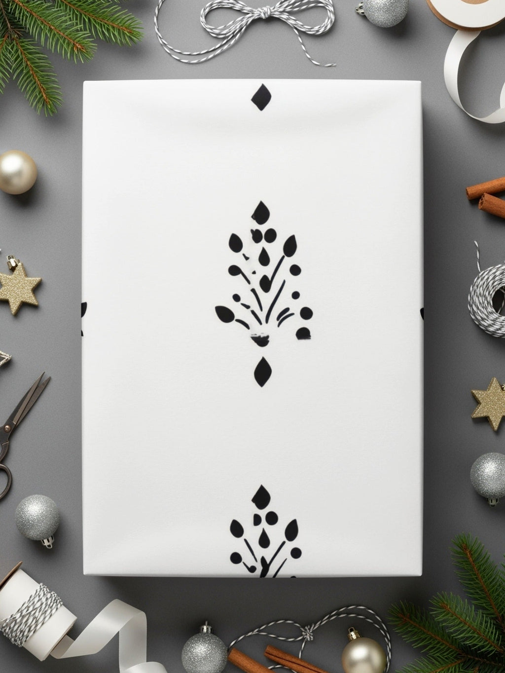 Black and White Abstract Doodle Digital Art Print, Geometric Pattern, Minimalist Design, Modern Home Decor, Printable Wall Art - Moore and Mountain