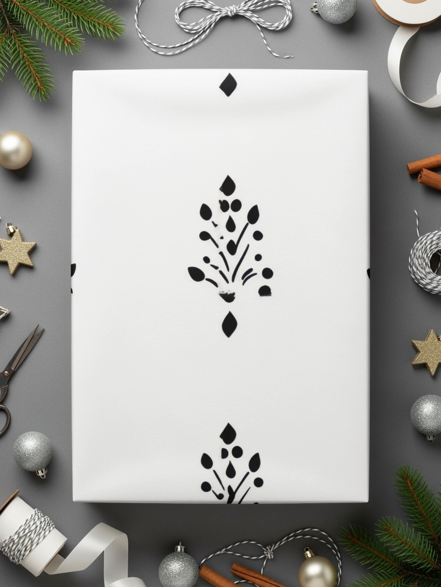 Black and White Abstract Doodle Digital Art Print, Geometric Pattern, Minimalist Design, Modern Home Decor, Printable Wall Art - Moore and Mountain