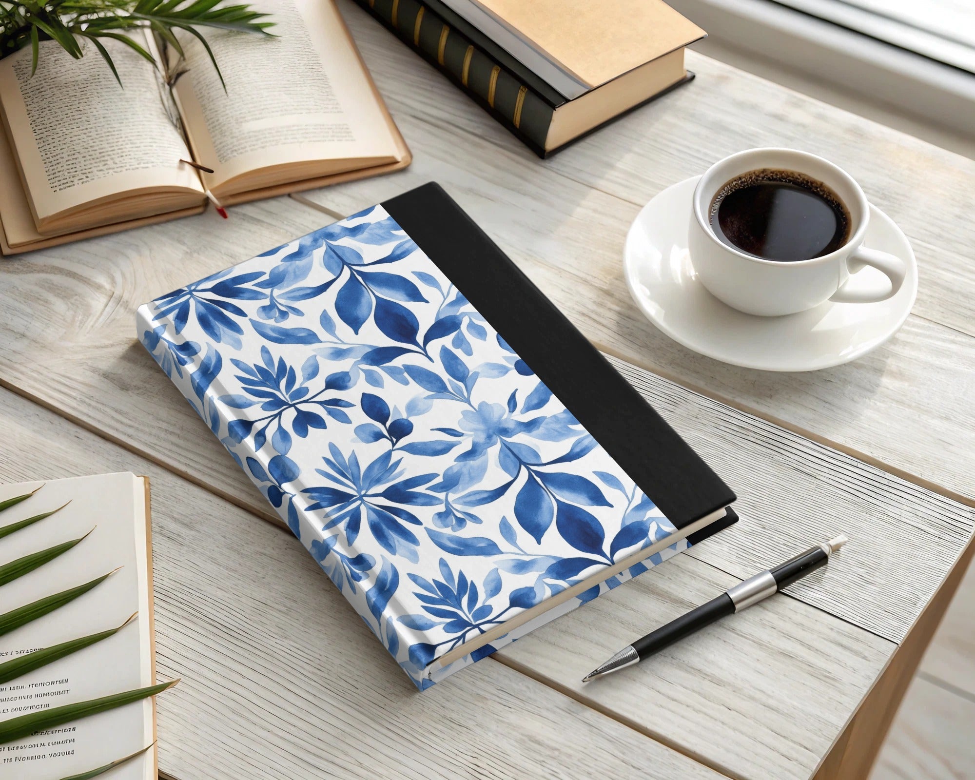 Blue Shibori Seamless Watercolor Geometric Pattern, Indigo Ink Texture, Digital Paper, Repeat Pattern, Fabric Design, Digital Download - Moore and Mountain