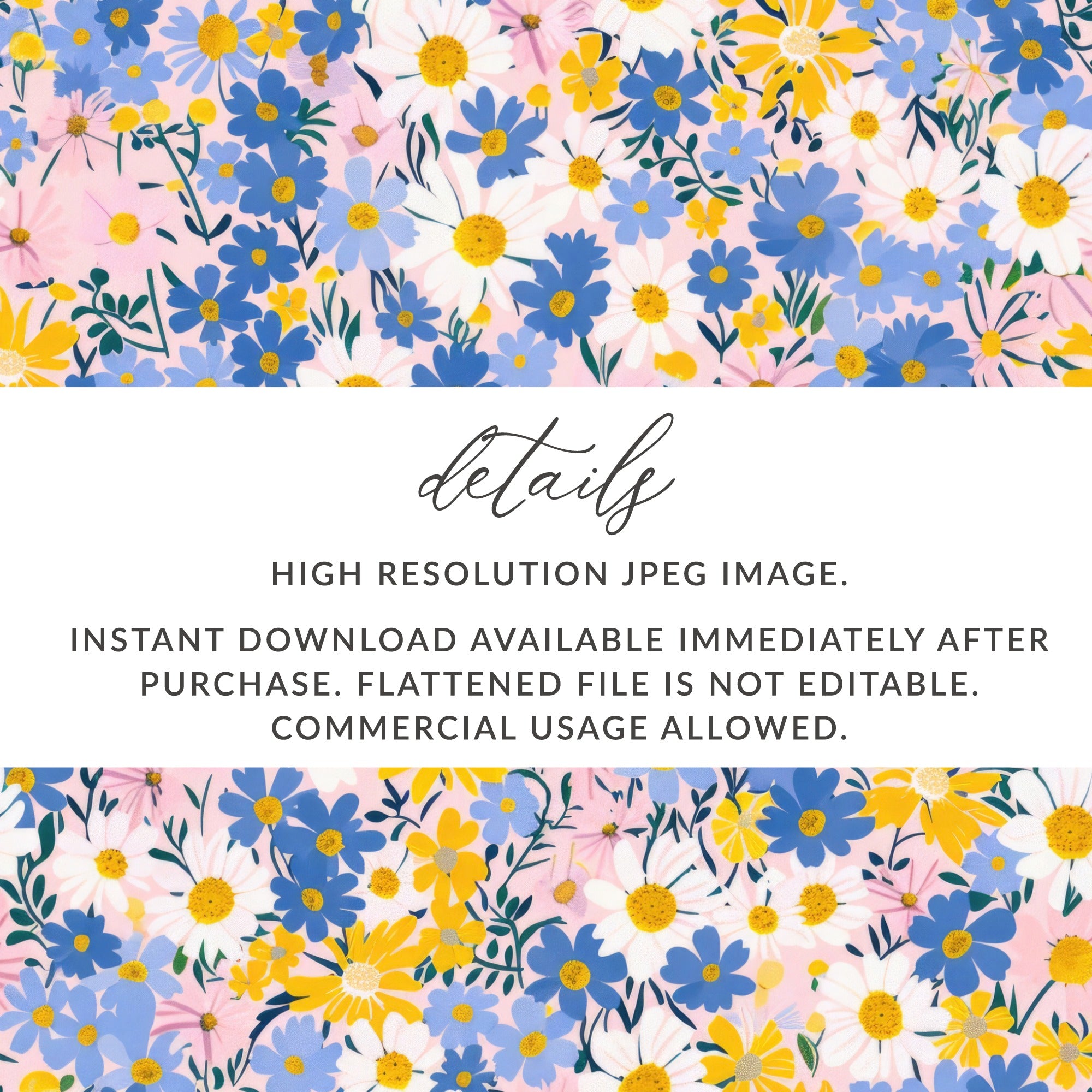 Colorful Floral High Resolution JPEG Image Download