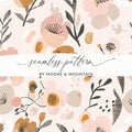 Seamless Pattern by Moore & Mountain Floral Design